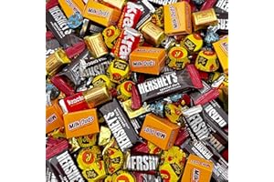 SUNNY ISLAND Halloween Chocolate Candy Variety Pack - MilkDUDS, Peanut Butter Cups, HERSHEY'Sminiatures, 3-Pound Bag (About 140 Pieces)