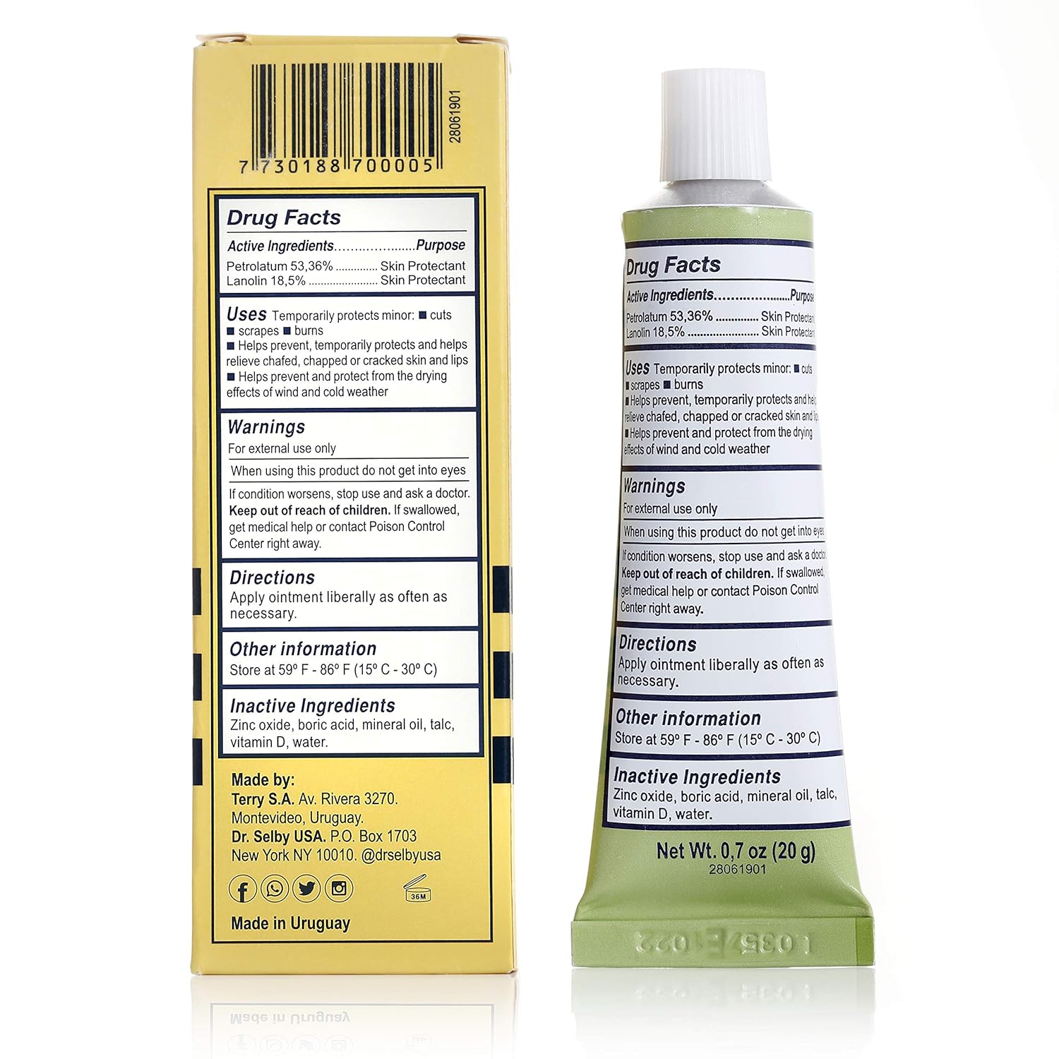 Dr. Selby Ointment Vitamin D Skin Protectant & Healing