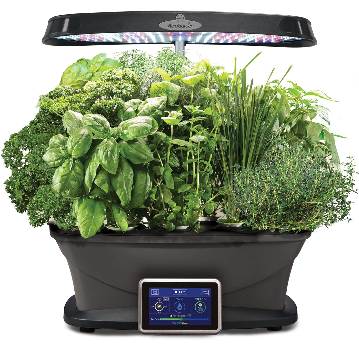 Miracle Gro AeroGarden Bounty con Kit de cápsulas de semillas de hierbas