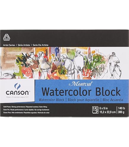 Canson Graduate Mixed Media Pad, 5.5x8.5 Inch, 20 Sheets - Acid-Free Paper For Watercolor, Markers, Journaling - View #7