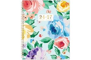 WOWYOGA 2024-2027 Monthly Planner - 3 Year Monthly Planner 2024-2027, Jul.2024 - Jun.2027, 9" x 11", 2024-2027 Monthly Calendar, Monthly Tabs, 2-Sides Pocket