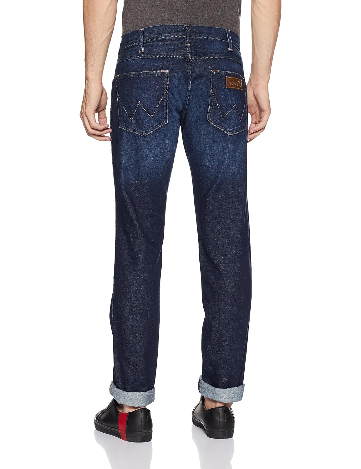 wrangler men's straight fit jeans
