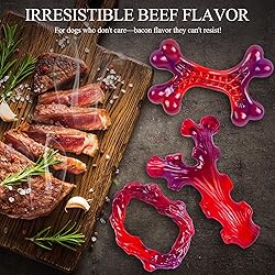 Frienhund 3 Pack Indestructible Dog Chew Bones for
