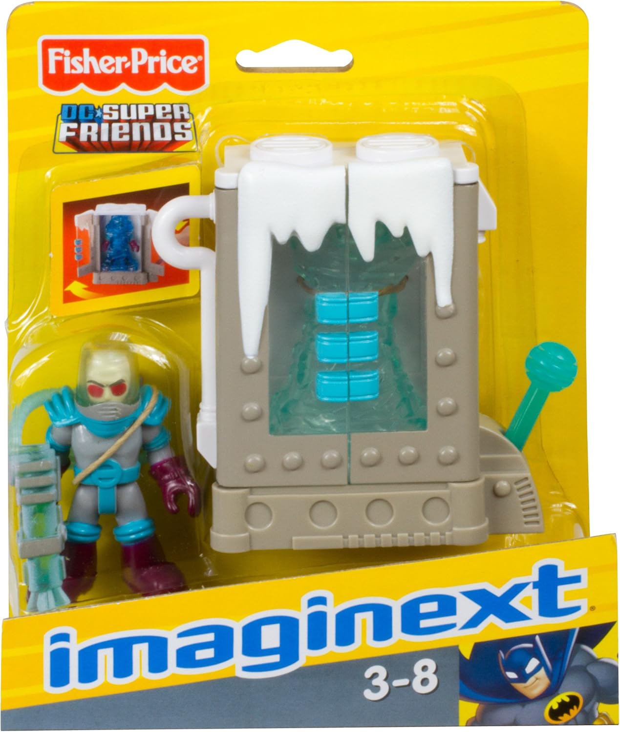 imaginext mr freeze ice chamber