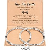 JOGDIAM Puzzle Friendship Bracelet Best Friend Jewelry Gifts for Her