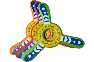 COLORADO BOOMERANGS Bongo Boomerang - 3 Pack Foam Boomerangs for Kids
