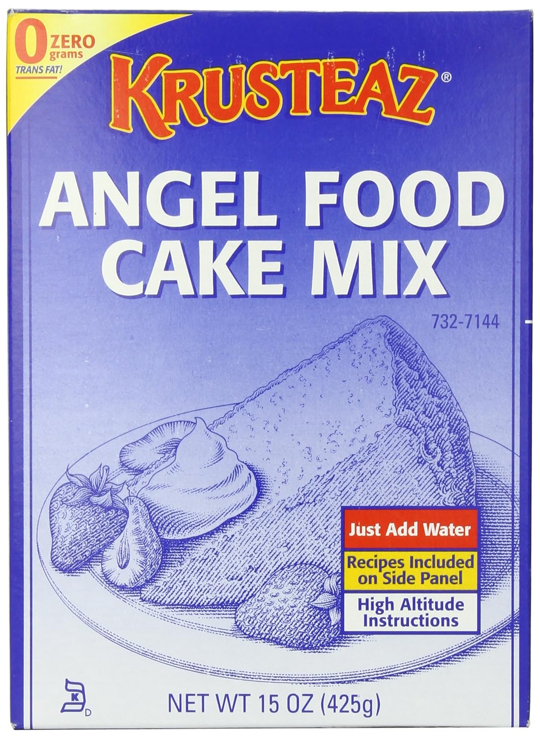 Amazon.com : Krusteaz Angel Food Cake Mix, 15 Ounce ...