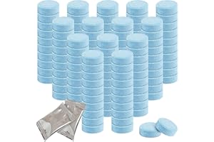 400 Pieces Car Windshield Washer Fluid Concentrated Tablets Solid Windshield Effervescent Wiper Tablet for Car Room Kitchen W