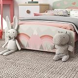 ZONEKIZ Toddler Bed Frame Pink 77x143x60cm for Ages 3-6 Years view 8