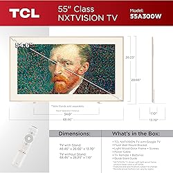 TCL 55-Inch Class NXTVISION Series QLED 4K UHD