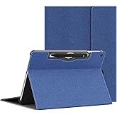 Forubar Tablet Case for 2025 New Microsoft Surface Pro 1st Edition 12-inch, PU Leather & Hard Shell Laptop Protective Cover with Multi-Angle Built-in Kickstand & Pen Holder (Blue)