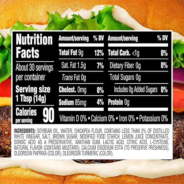 NOTMAYO PLANT-BASED VEGAN MAYO, DRESSING AND SPREAD, 15 FL OZ JAR
