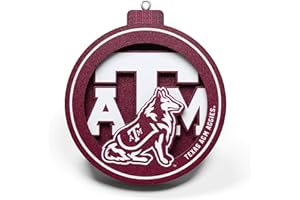YouTheFan NCAA 3D Logo Series Ornament