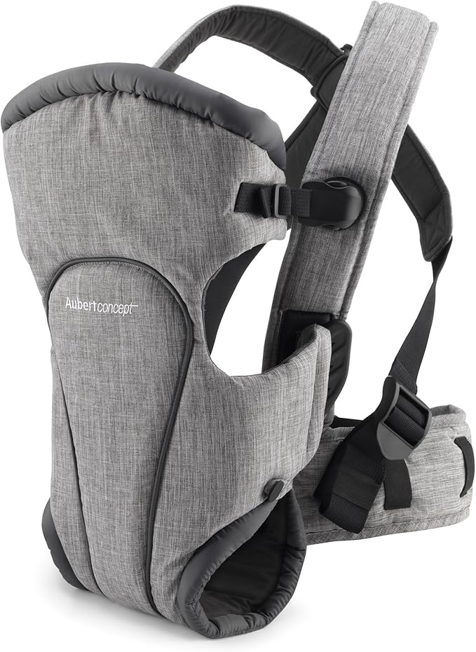 Porte Bebe Aubert Concept Gris Portage Ventral Et Dorsal Amazon Fr Bebes Puericulture