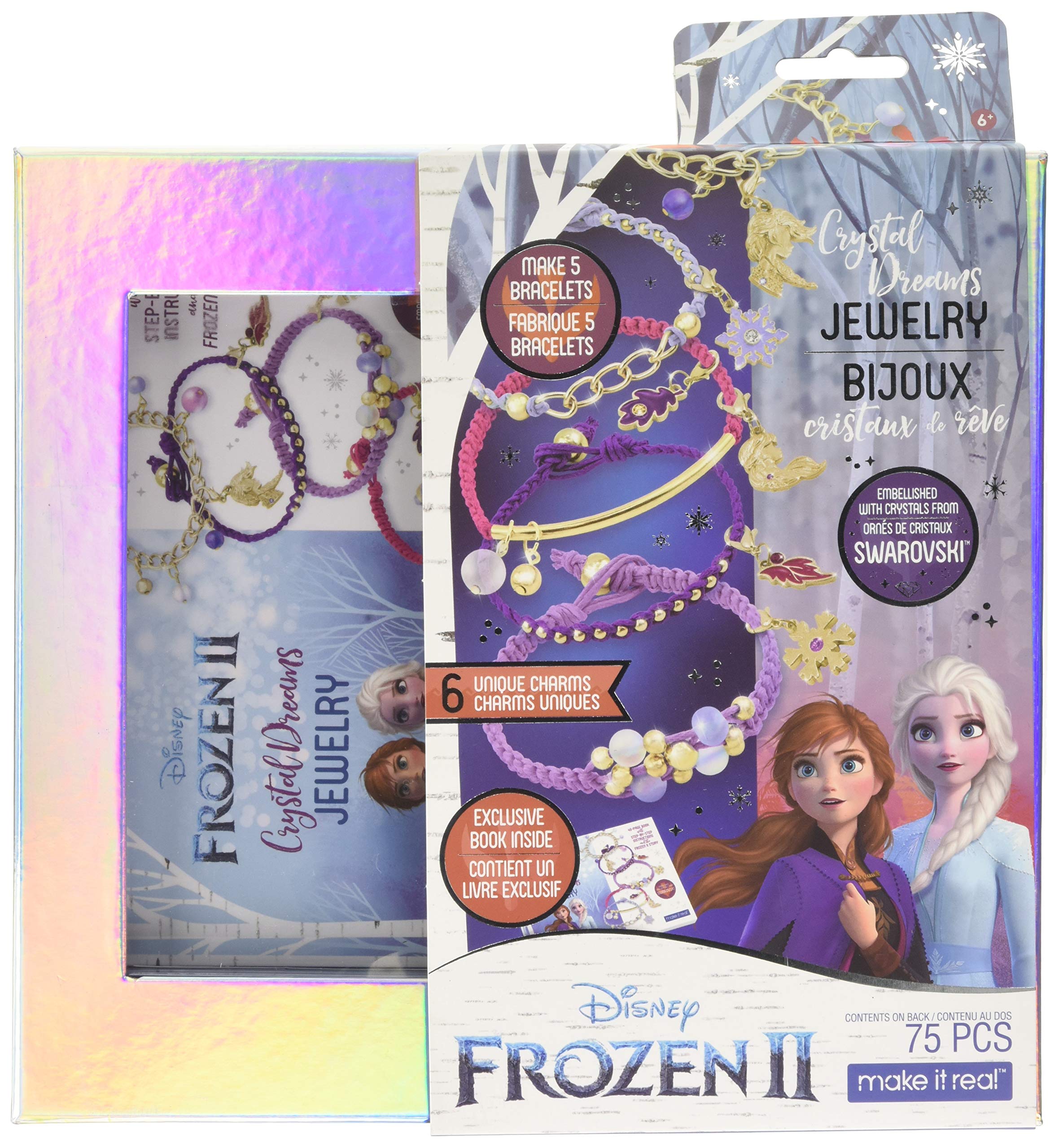 Make It Real Disney: Frozen II - Swarovski Crystal Dreams Jewelry Bracelet Set (4380)