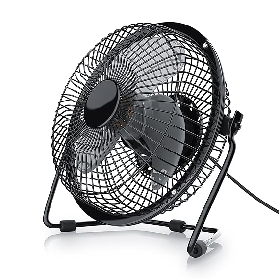 CSL - USB Ventilator 17cm | Tischventilator / Fan | Rotorblätter aus Kunststoff (Silent - Fan)