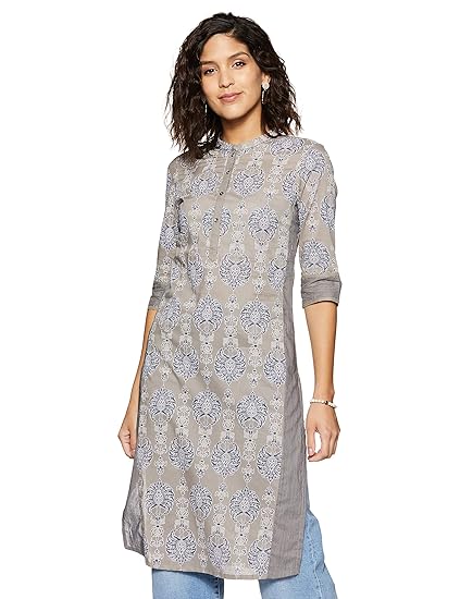 Women's Cotton Straight Kurta