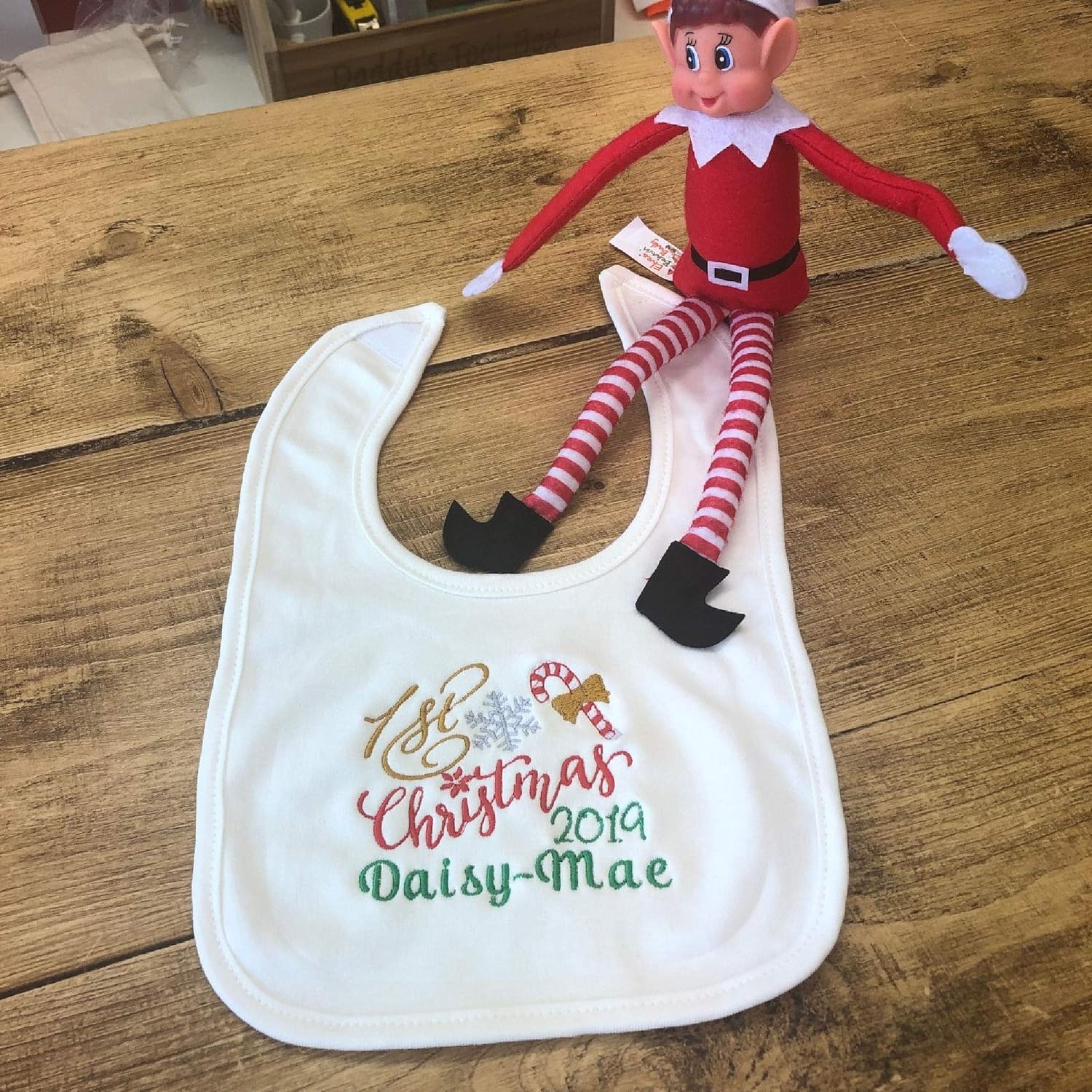personalised my first christmas outfit