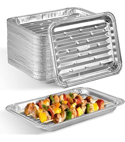Broiler Pan For Oven 20-Pack Disposable Toaster Oven Pans
