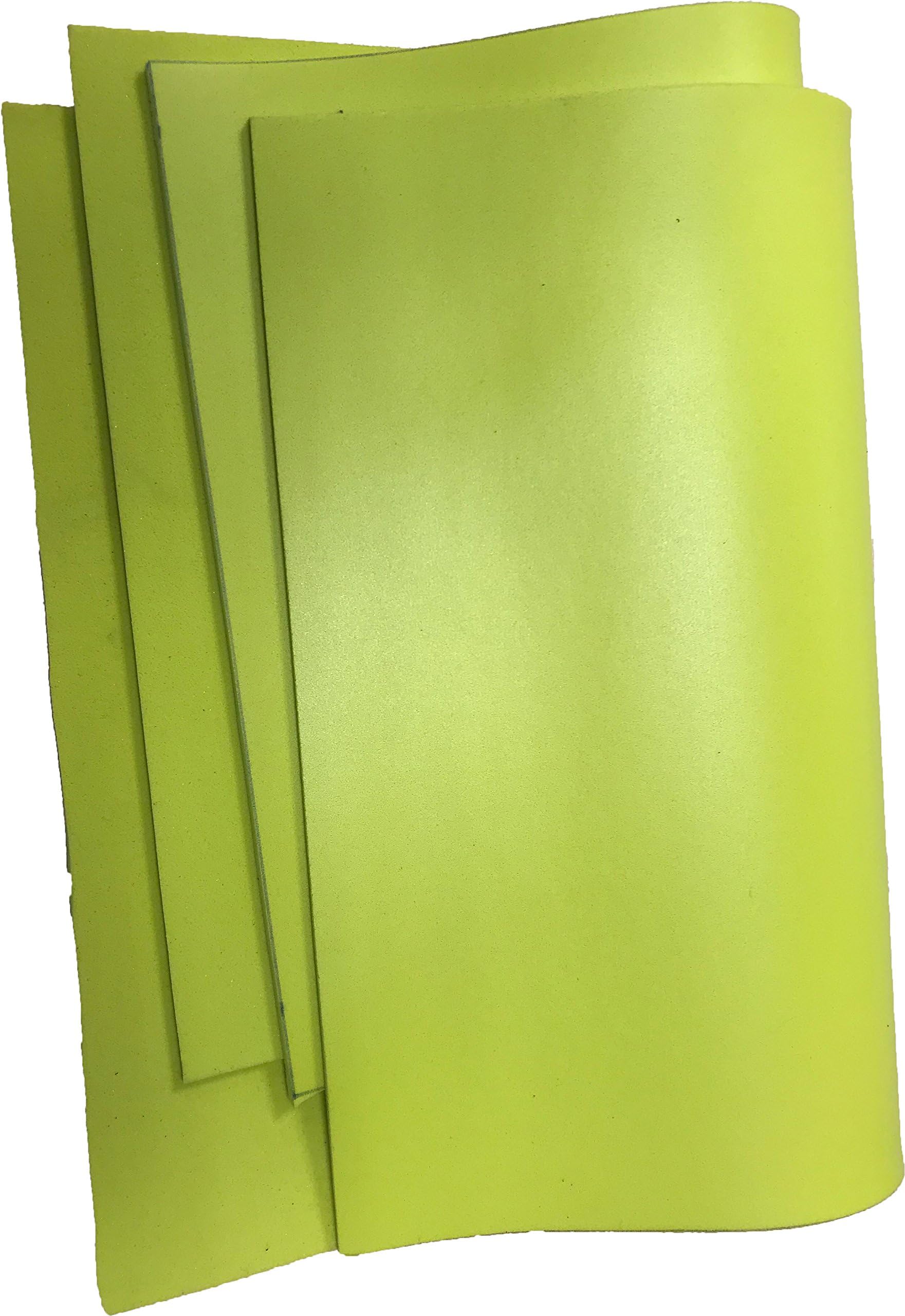 XRD Yellow Poron Sheet - 6mm thick - 1 side-abraded - Extreme Impact