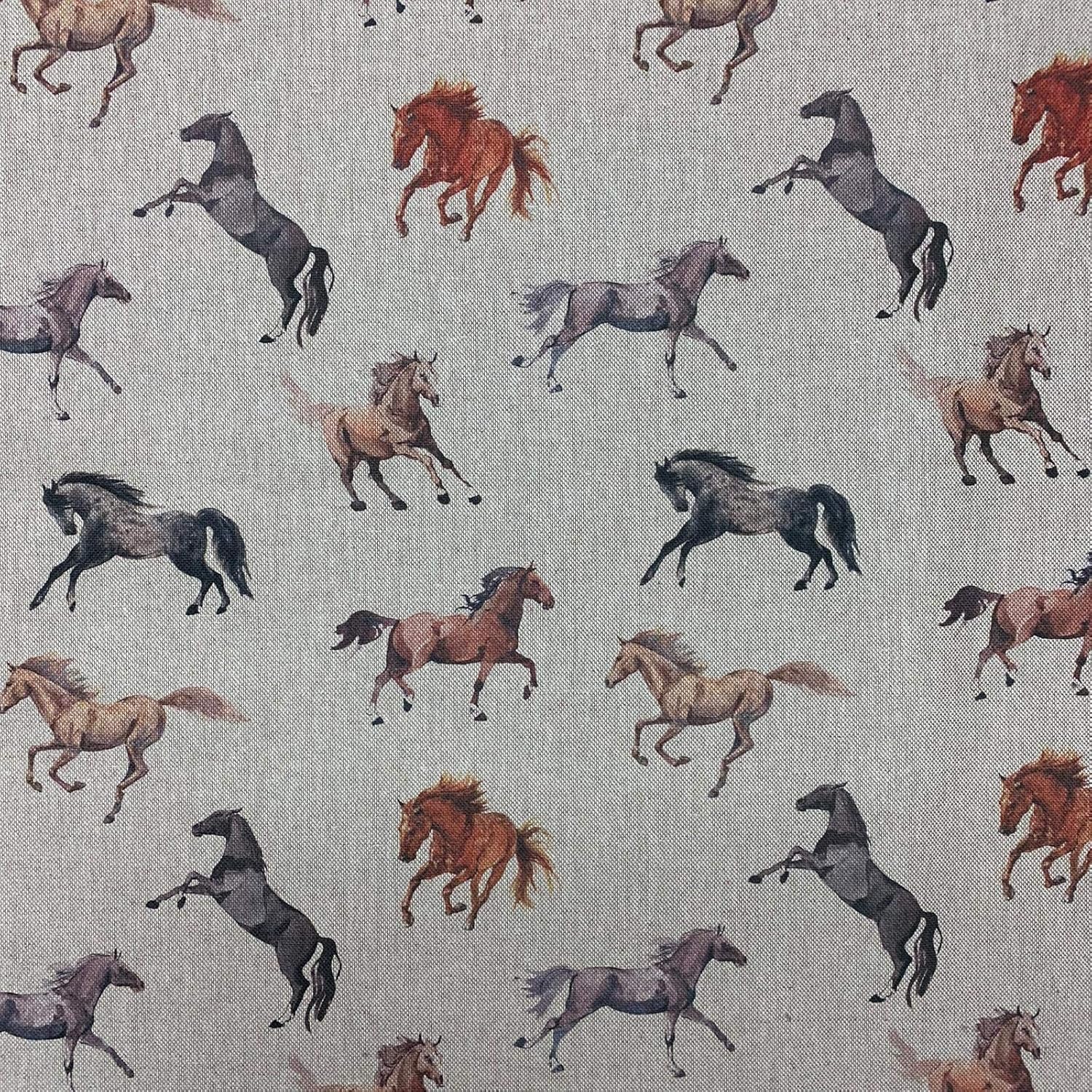 Discover Lifestyle & Fashion Fabrics Wild Horses Digital Print Design