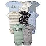 Gerber Baby 8-Pack Short Sleeve Onesies