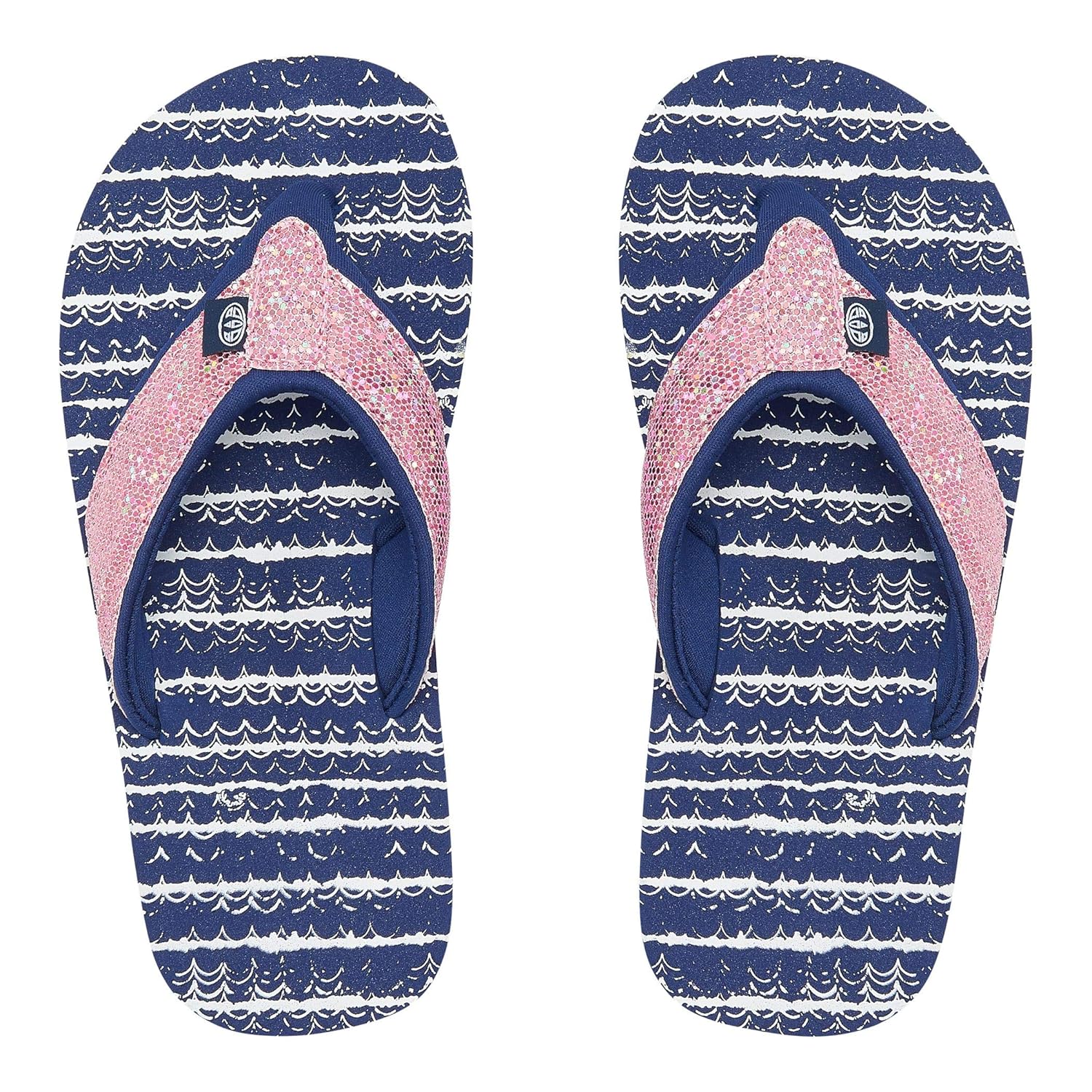 Animal Girls Flip Flops Swish Glitz Amazon.co.uk Shoes & Bags