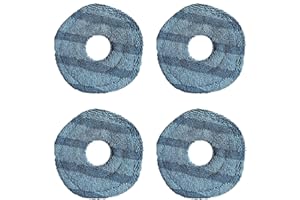 CGYGP 4 Pack Replacement Washable Vacuum Mopping Pad Compatible with eufy X10 Pro Omni and eufy X9 Pro Robot Vacuum, Vacuum Replacement Parts