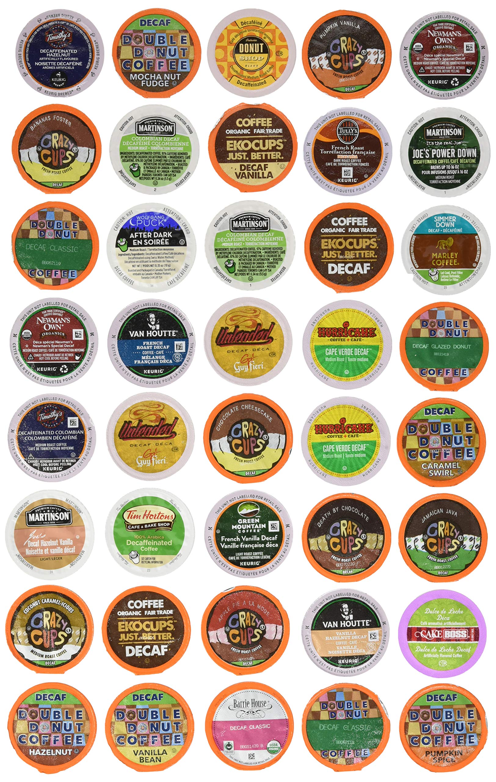 30 Count Variety Decaf Tea KCup for Keurig K Cup Brewers and 2.0