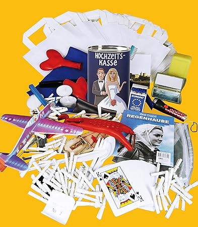 galleryy.net Hochzeitsüberraschungen Tombola Lose und Hochzeitstombola Preise, 100 Lose und 25 Preise, Überraschungen zur Hoc