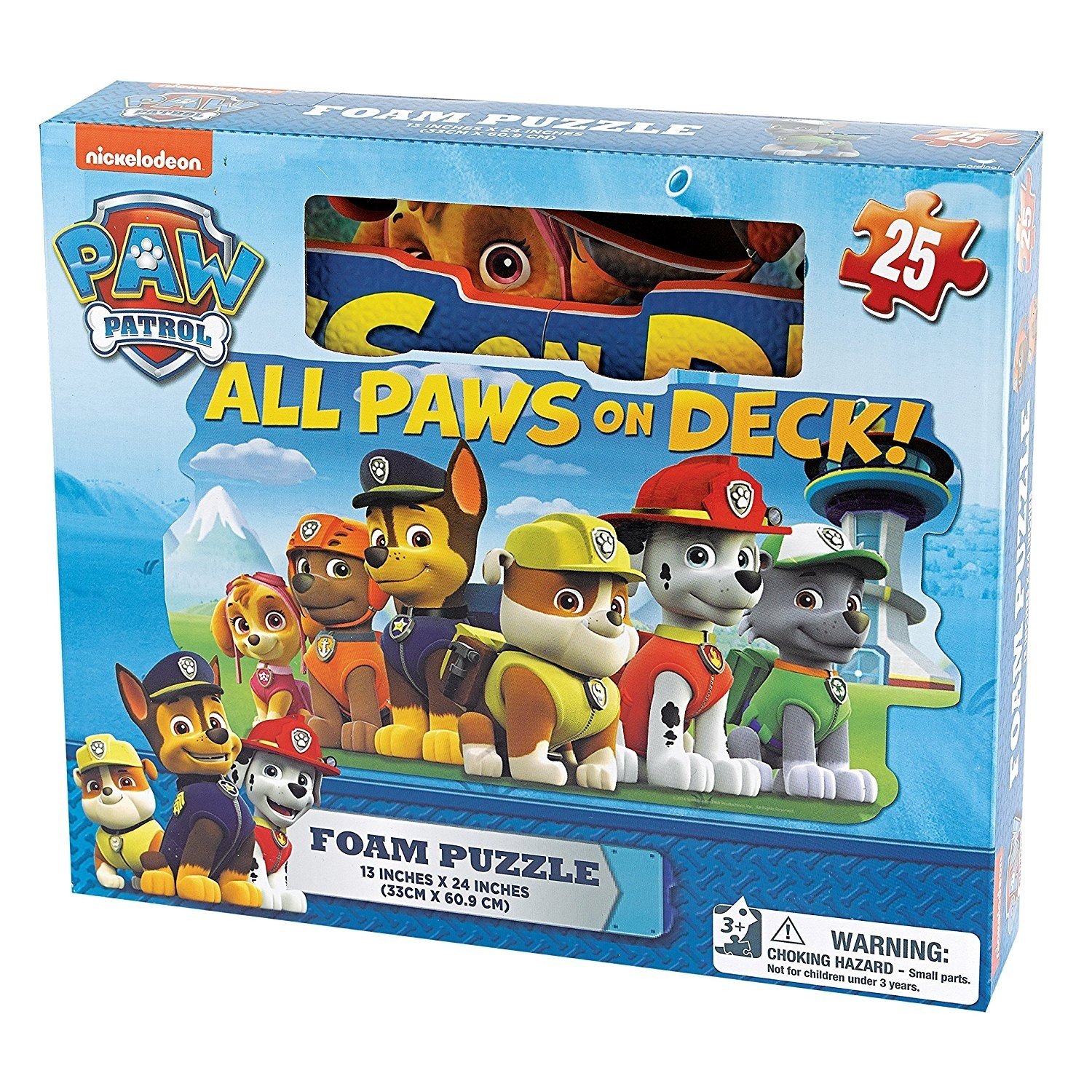 PAW PATROL CDL6028790 Large Foam Floor Puzzle, nd Paw Patrol Amazon