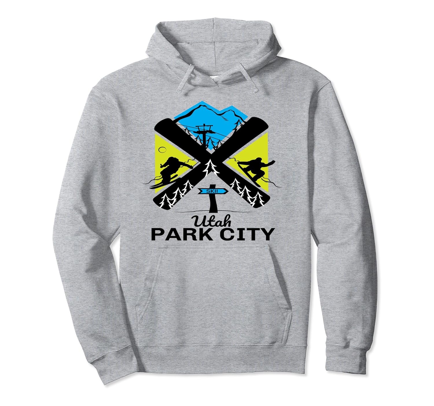 Park City ski hoodie skiing & snowboard accessoriesln Lntee