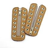 7 eyelet boot zipper