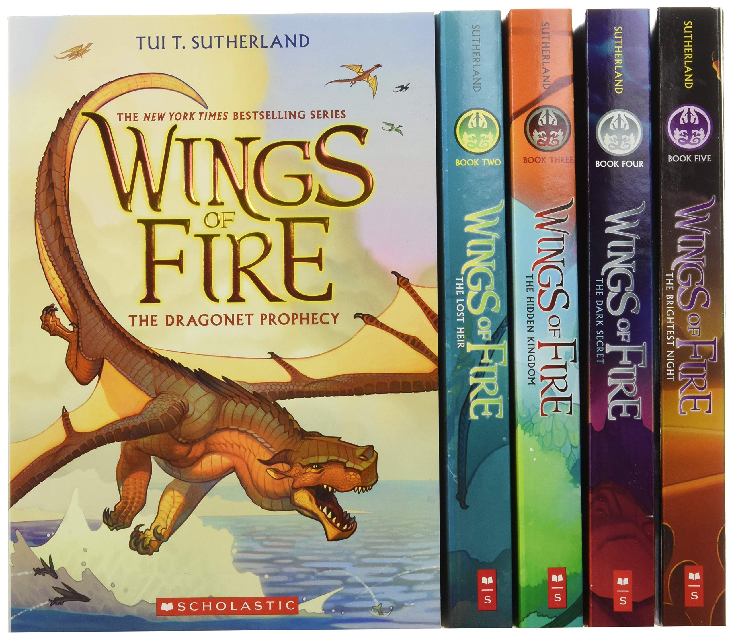 Mua Wings Of Fire Boxset Books 1 5 Wings Of Fire Tr n Amazon M 