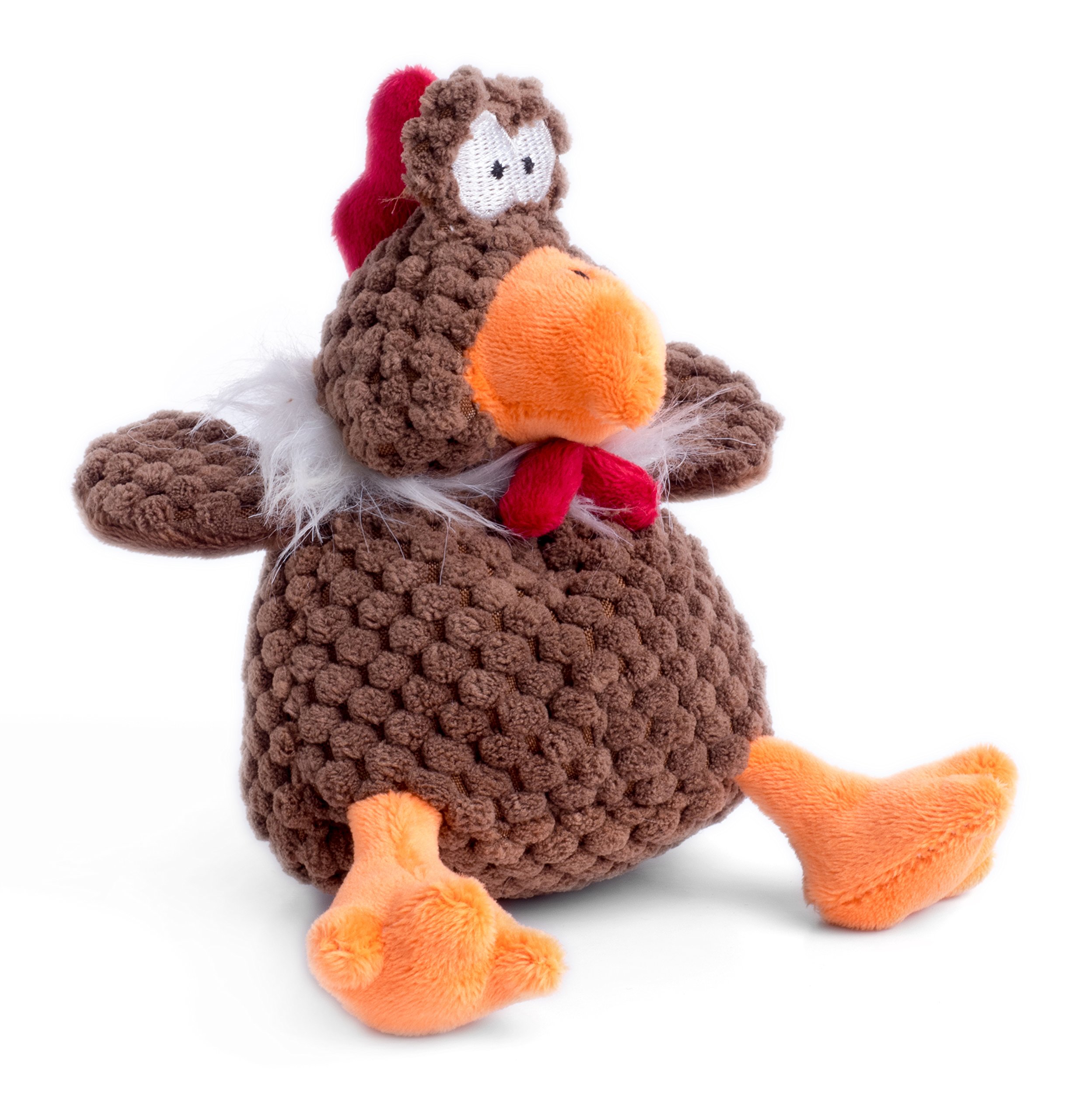 Petface Farmyard Buddies Mini Chicken Plush Dog Toy — image 1