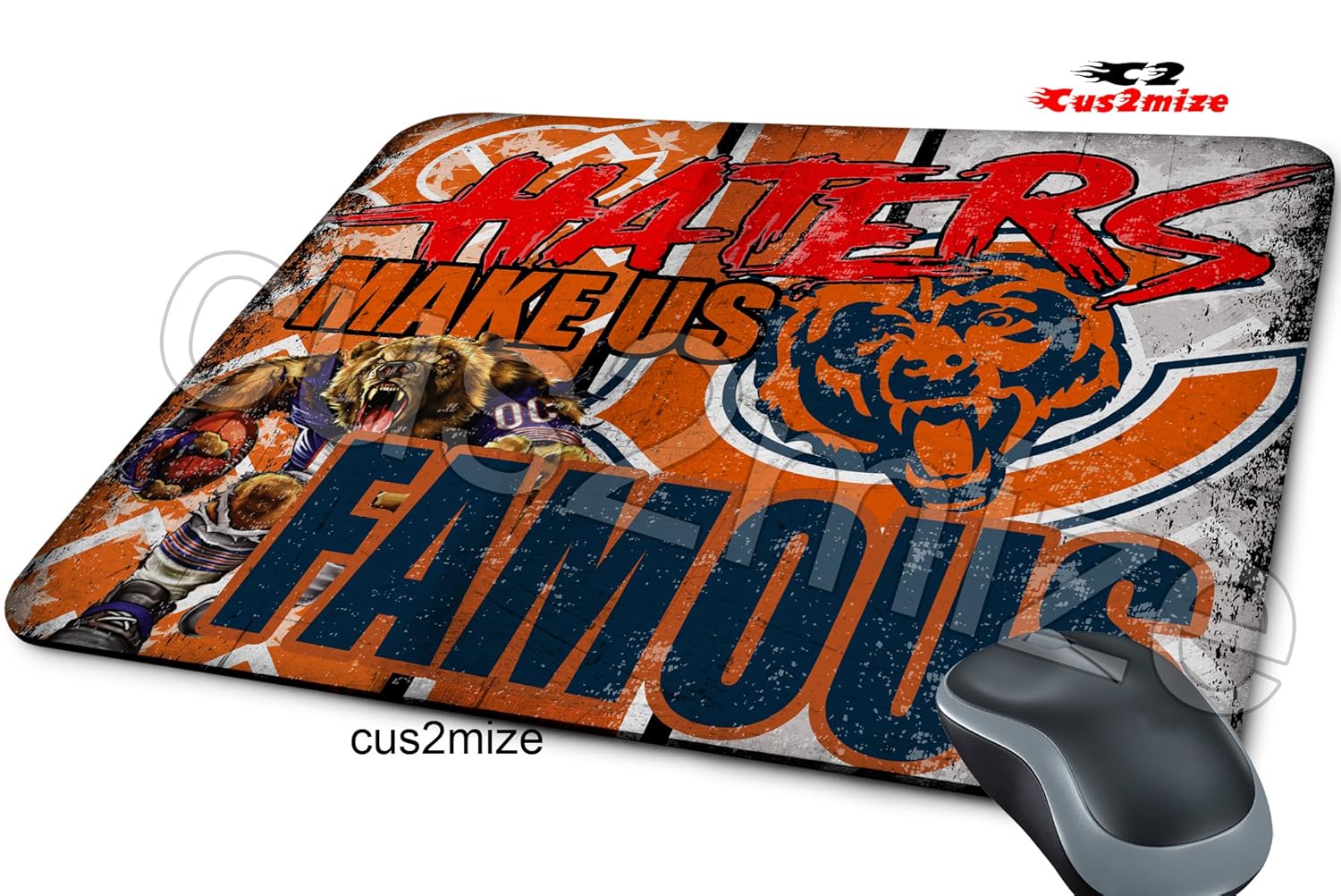 chicago bears mouse pad