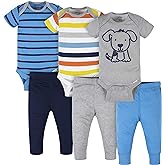 Onesies Brand Unisex Baby 3 Outfit Bundle Mix Match Newborn to 12m Pants Set