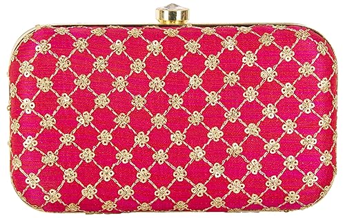 Women's Clutch (MK-JARX-G1TR_Pink)