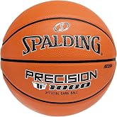 Spalding Precision TF-1000 NFHS Official Game Ball, Indoor Basketball