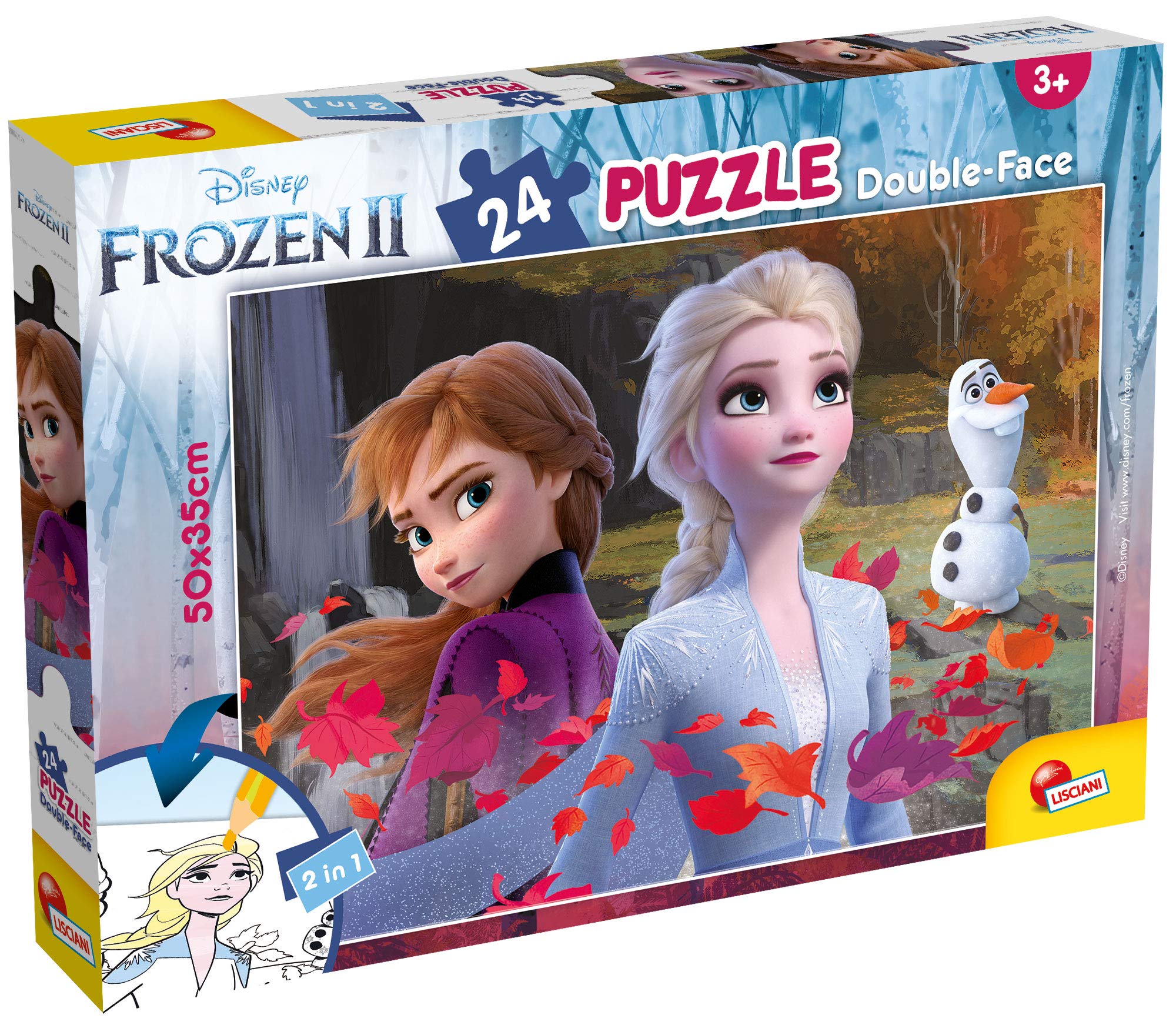 Lisciani 81295 Puzzle Df Plus 24 Frozen 2