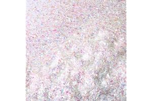 Kasyat Christmas Twinkles Snow 5.3oz/150g Fake Craft Decoration Artificial Flake Fake Snow Powder Filler for Christmas Party Decoration Supplies(AB Color)