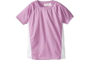 Kanu Surf Girls' Color Block UPF 50 Swim Tee