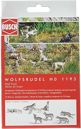 Busch 1193 Wolfsrudel Amazon De Spielzeug