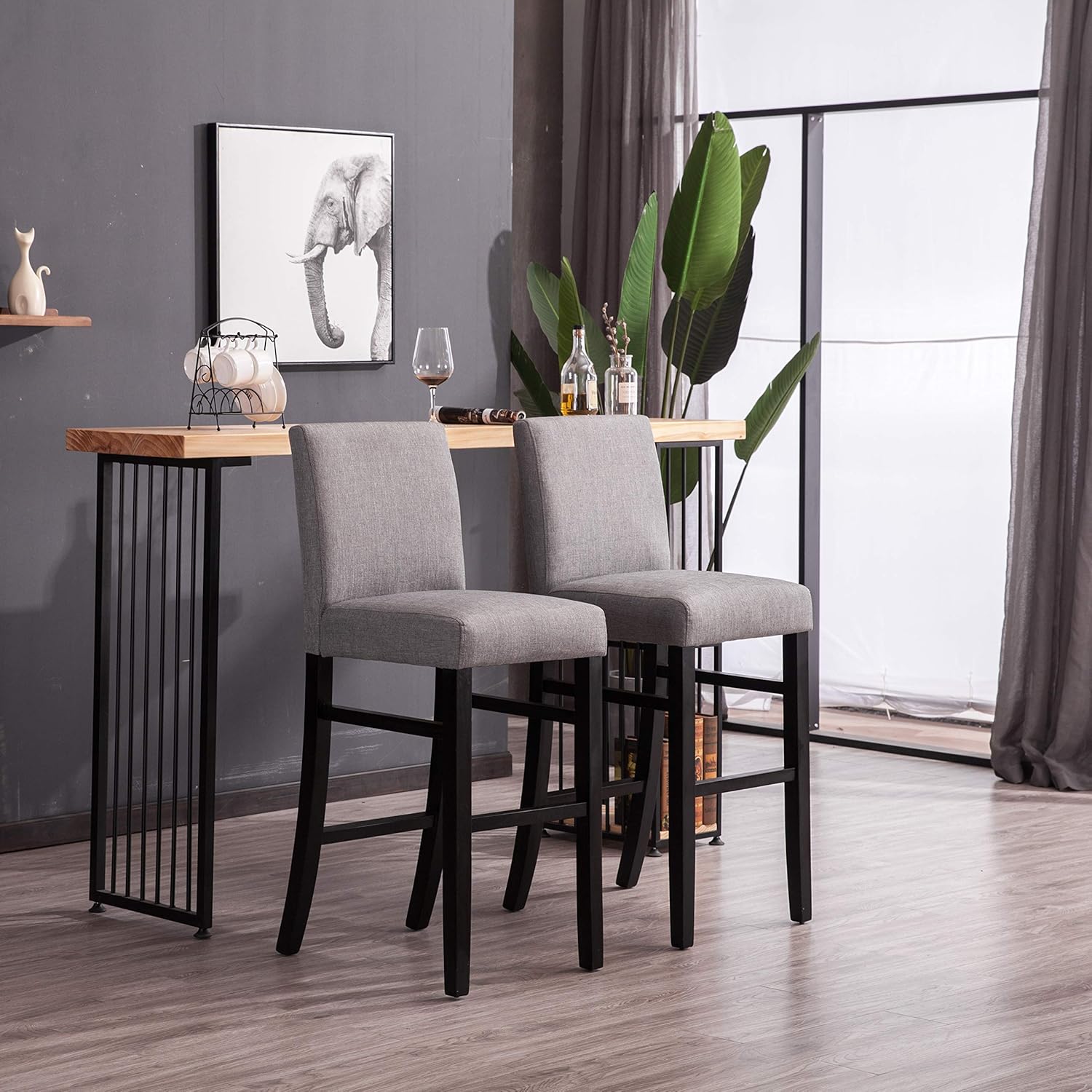 Best Gray Bar Height Folding Table