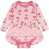 Onesies Brand, Baby Girls Long Sleeve Bodysuit Dress