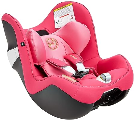 CYBEX Gold Kinder-Autositz Sirona M2 i-Size, Für Kinder ab 45 cm bis 105 cm (max. 19kg), rosa (Fancy Pink)