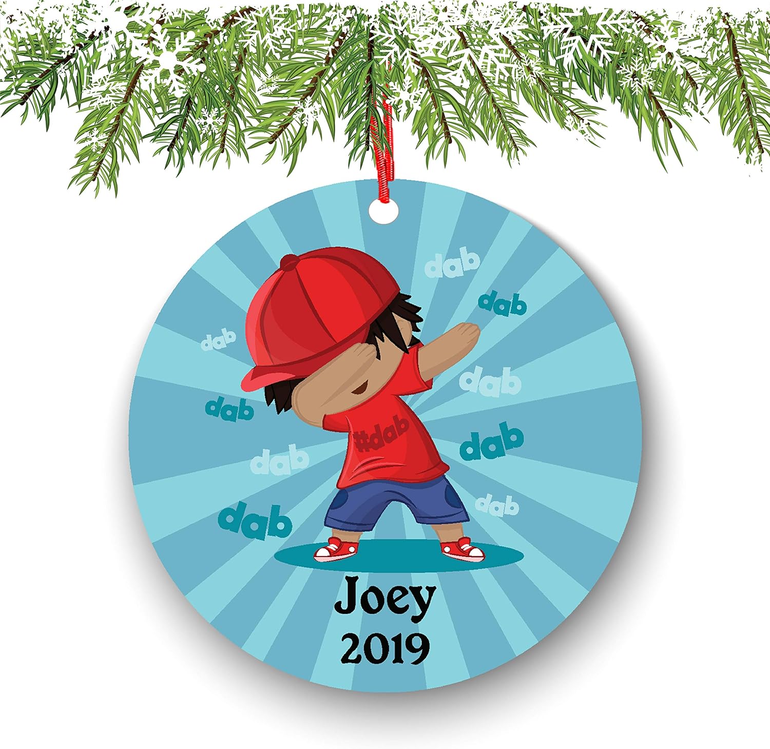 its a boy christmas ornament