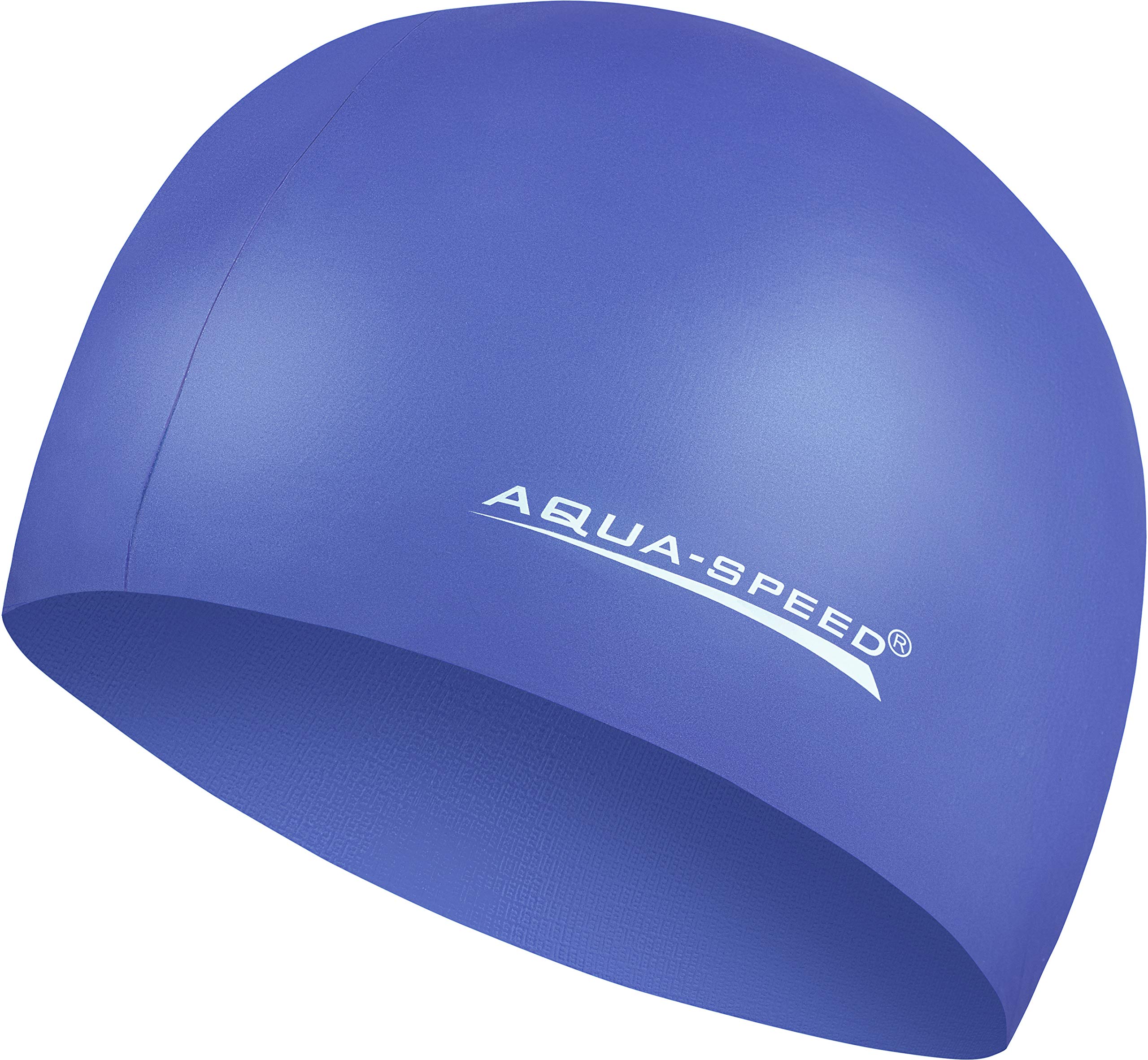 Aqua Speed MEGA Super-stretch swim cap | waterproof swimming cap | swimmer | sport | swimming | triathlon | silicone | Women & Man | Mega/Cobalt blue