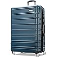 Samsonite Omni 2 28-Inch Large Checked Hardside Luggage with 360° Spinner Wheels - Scratch Resistant Hardshell - TSA Lock - Expandable Polycarbonate Shell for Lightweight Travel - Nova Teal