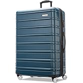 Samsonite Omni 2 28-Inch Large Checked Hardside Luggage with 360&deg; Spinner Wheels - Scratch Resistant Hardshell - TSA Lock - Expandable Polycarbonate Shell for Lightweight Travel - Nova Teal